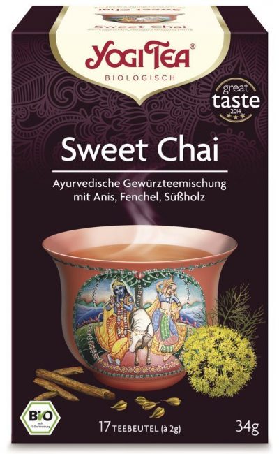 Sweet Chai Tee mit ayurvedischen Gewürzen""