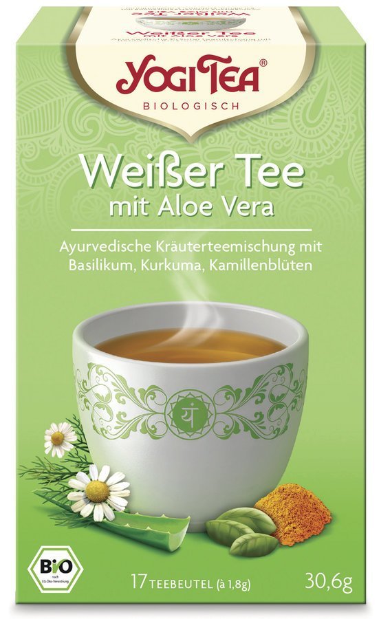 Weisser Tee mit ayurverdischen Kräutern""