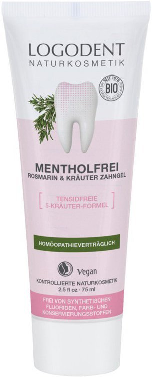 Mentholfreies Zahngel""