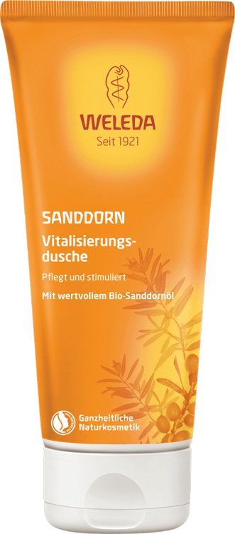 Sanddorn-Dusche mit Bio-Sanddornöl""