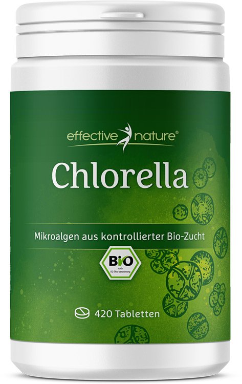 Chlorella-Tabletten""