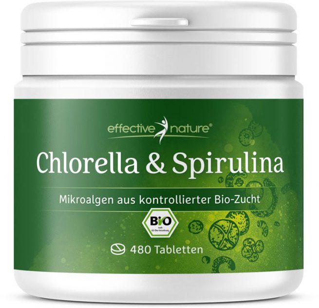 Chlorella & Spirulina - der Bio-Mikroalgenmix""