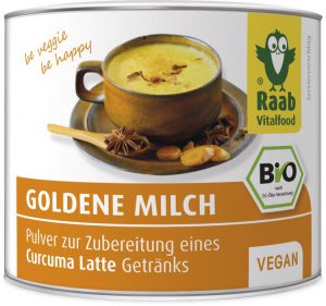Goldene Milch - mit feiner Bio-Kurkuma""