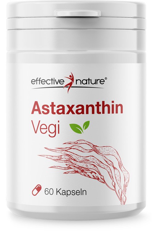 Natürliches Astaxanthin - vegetarisch""