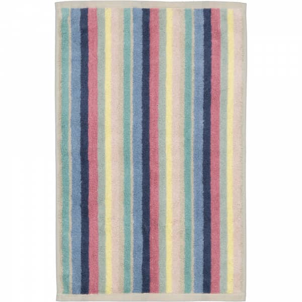 Cawö Handtücher Sense Streifen 6206 - Farbe: multicolor - 12 Gästetuch 30x50 cm