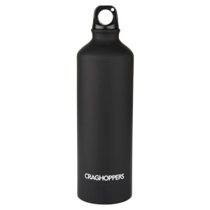 Craghoppers Aluminium Wasserflasche Black