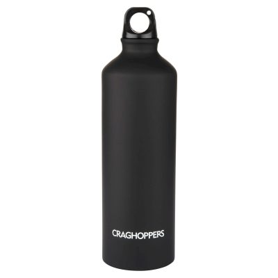 Craghoppers Aluminium Wasserflasche Black