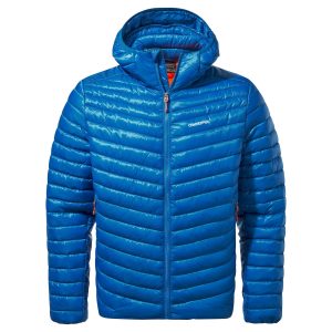 Craghoppers Men's ExpoLite Hooded Jacket Avalanche Blue