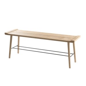 EKTA Living - Scala Bench - Designer Sitzbank aus Eichenholz - 124 cm