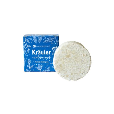 Kräuter vitalisierend festes Shampoo für eher normales und fettiges Haar geeignet.