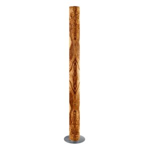 LeuchtNatur - Columna - schlanke Stehleuchte als Säule aus Holzfurnier