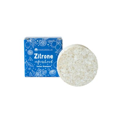 Margreblue Zitrone erfrischend festes Shampoo
