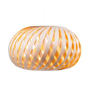 dreizehngrad - Swing - Design Pendelleuchte aus edlem Holzfurnier